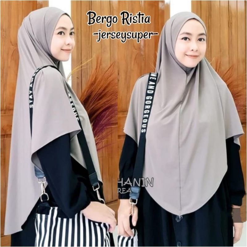 BERGO RISTIA / BERGO JERSEY / JILBAB INSTAN / JILBAB JUMBO / JUMBO JERSEY / KHIMAR JERSEY / JILBAB K
