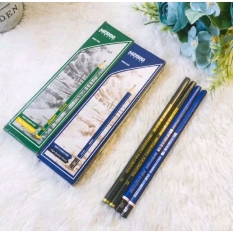 

Pensil 2B M2000 (12 pcs) BEST SELLER!!!