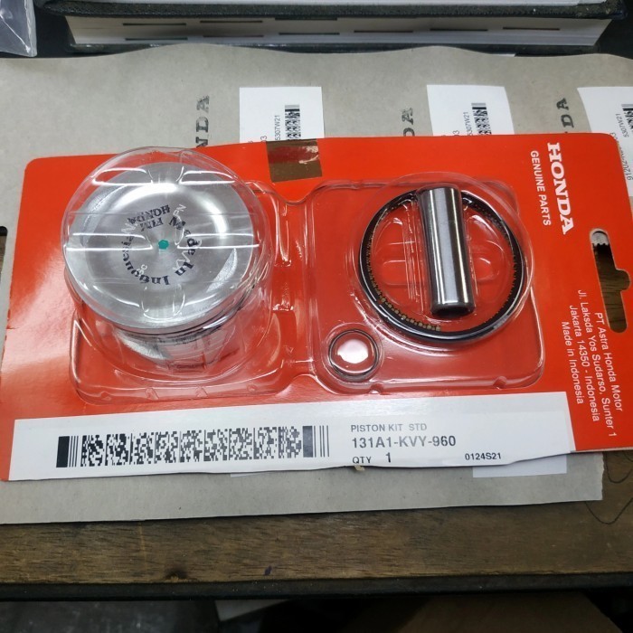 PISTON SET ORIGINAL HONDA BEAT KARBU & BEAT KARBU