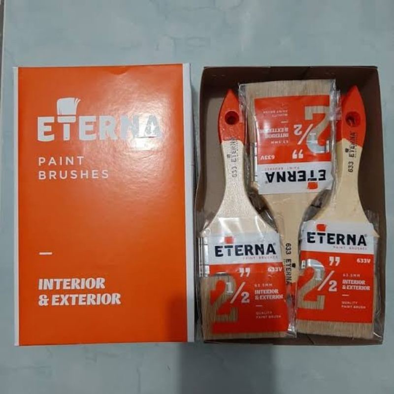 

KUAS CAT ETERNA 2 1/2 inch (1 LUSIN)