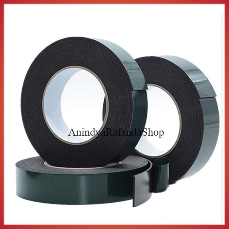 

ISOLASI DOUBLE TAPE FOAM PANJANG 10 MTR MURAH