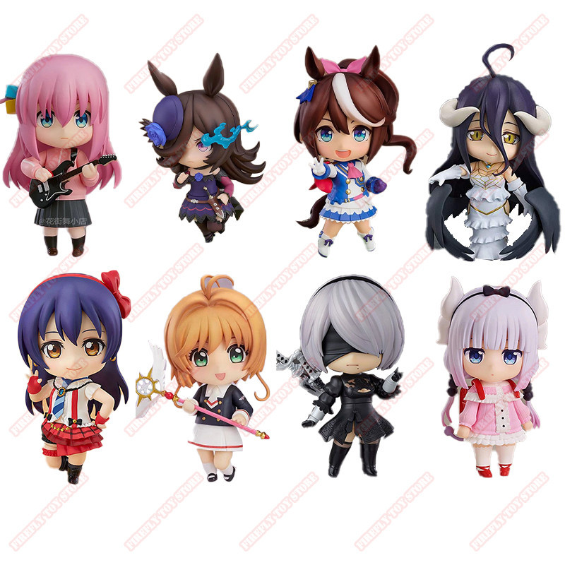 Anime Lovely Girl Animation Game Peripheral Toys Action Movable Model Kanna Miku 2B Sakura Nendoroid