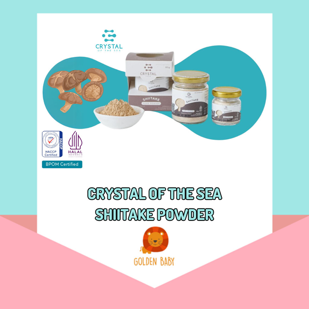 

Crystal of The Sea Shiitake Food Powder | Bubuk Kaldu Jamur Mushroom