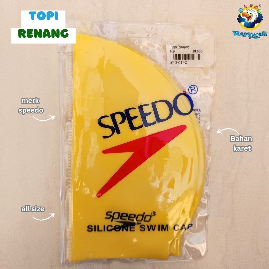TOPI RENANG SPEEDO/PERLENGKAPAN OLAHRAGA RAJAWALI TOYS GAJAHMADA