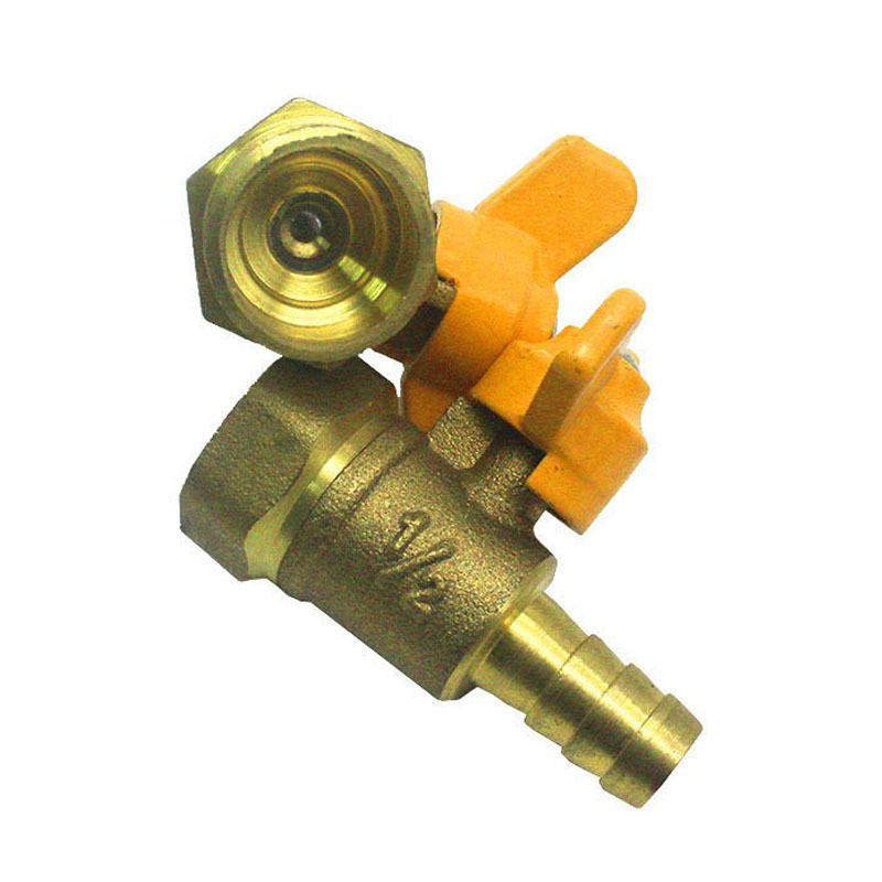 Medan Nelson Safety alat Penghemat Pengatur Suhu Stop Kran Gas Water Heater Oven Ball Valve Kuningan