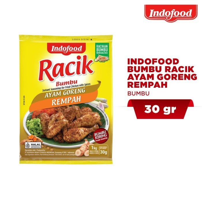

TERJUAL 1 ctn - Bumbu Racik Ayam Goreng Rempah