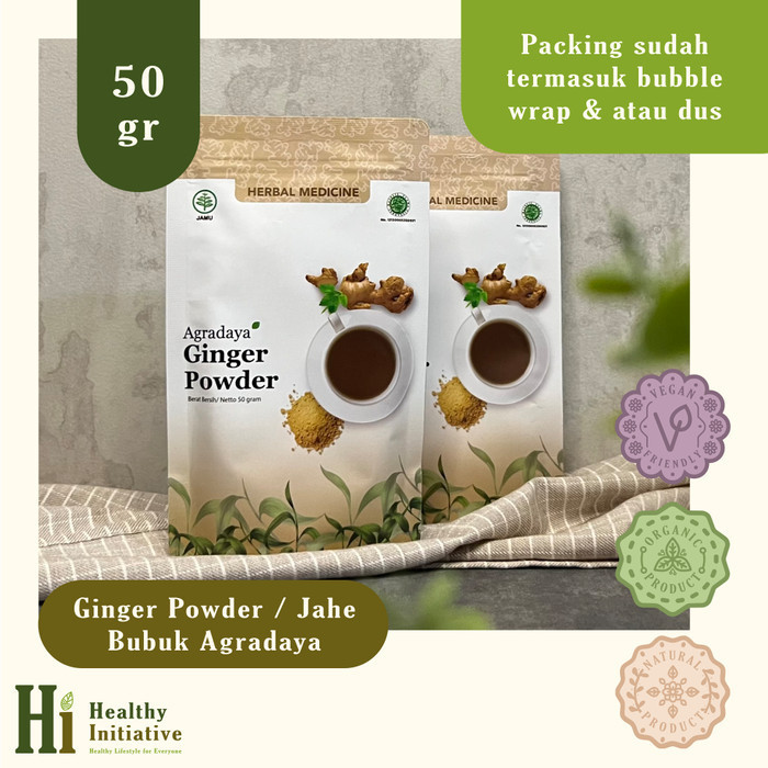 

TERJUAL Agradaya Ginger Powder / Serbuk Jahe - Spices Powder / Rempah Serbuk