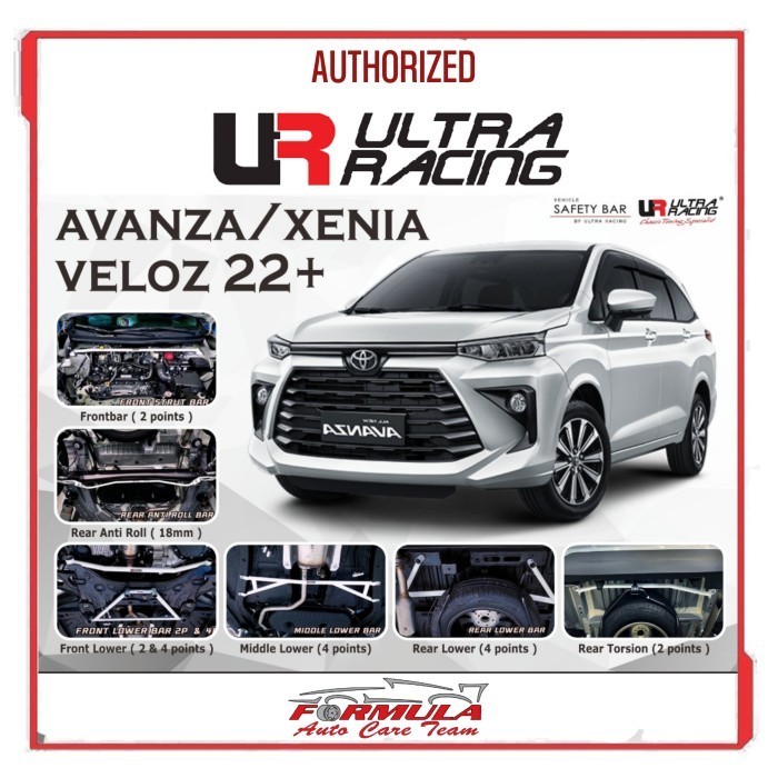 Ultra Racing Front Bar Stabilizer Avanza / Xenia Veloz 22+