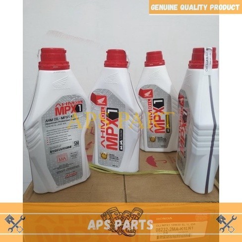 APS PART__ Grosir Oli MPX 1 1L Per 1 Dus Isi 24 MPX1 1 LITER SAE 10W-30 SL A