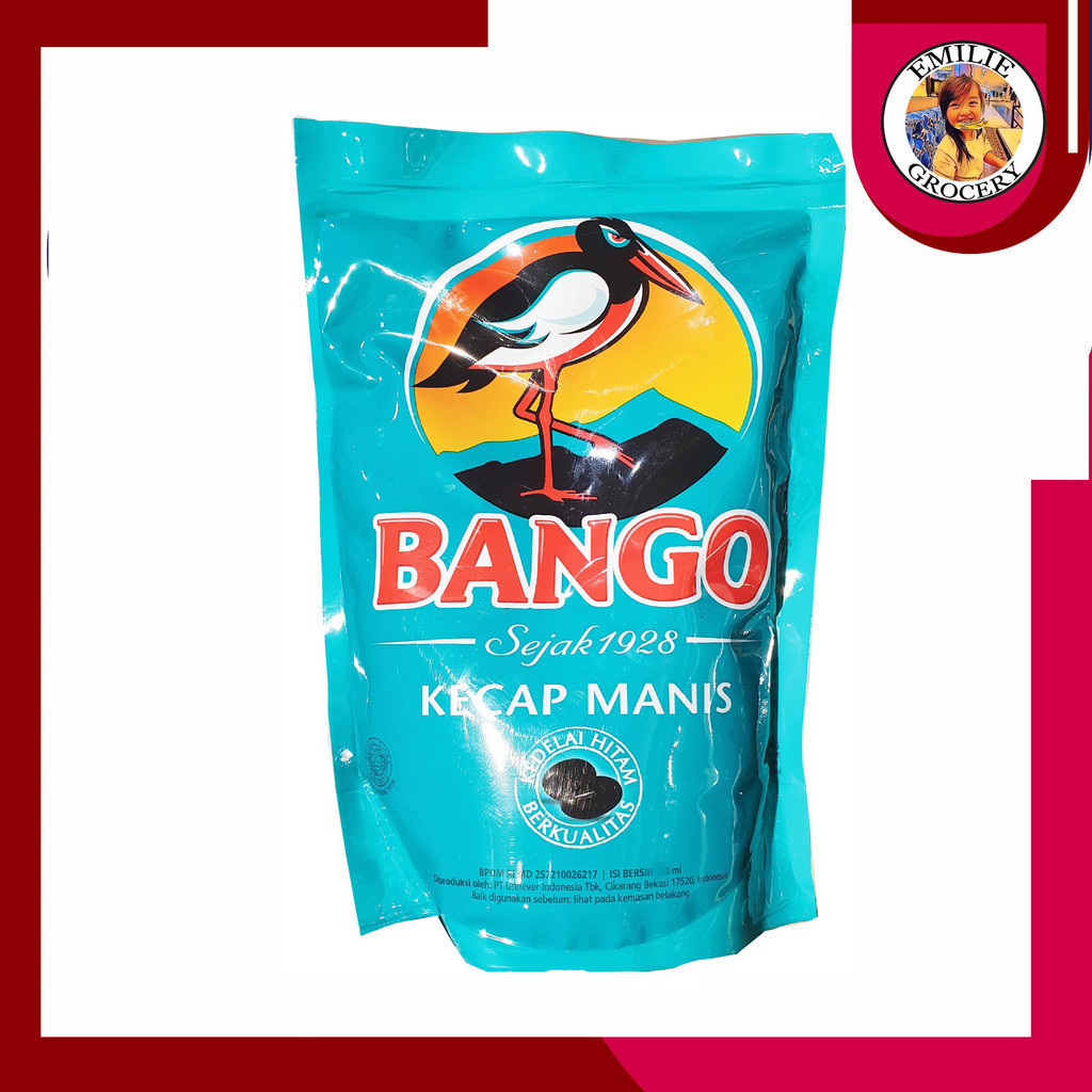 

Bango Kecap Manis Refill 520ml 520 ml Pouch (ex 550ml 550 ml)
