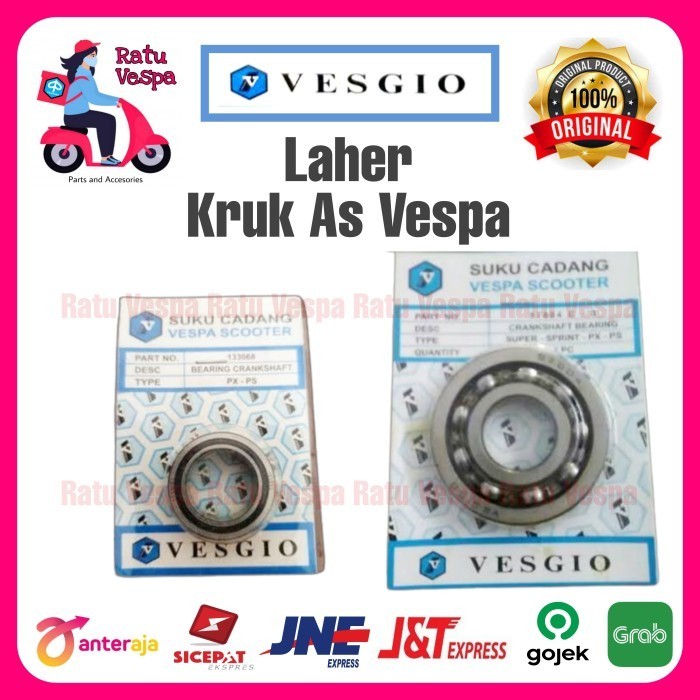 Laher Kruk AS Besar Vespa PX PS Exclusive Excel VESGIO - KRUK AS KANAN