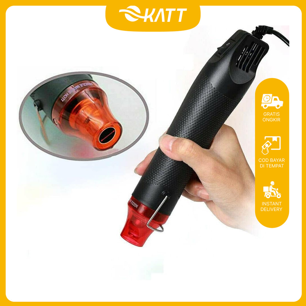 

Heat Hot Gun Electric Multifungsi Angin Tool Pemanas Watt Multifungsi Low Pistol 220V Air Import