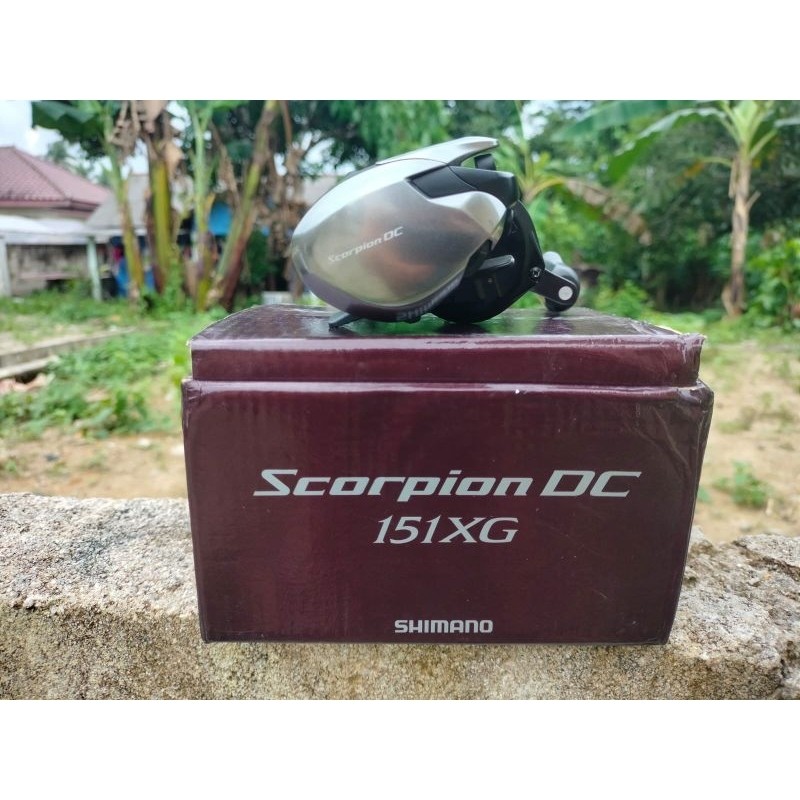 Shimano Scorpion DC 151XG Second Like NEW Made In Japan Reel Mulus Terawat