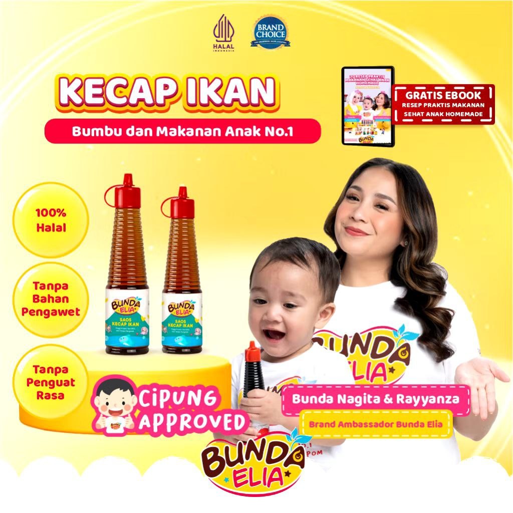 

BUMBU BUNDA ELIA Kecap Ikan 140ml