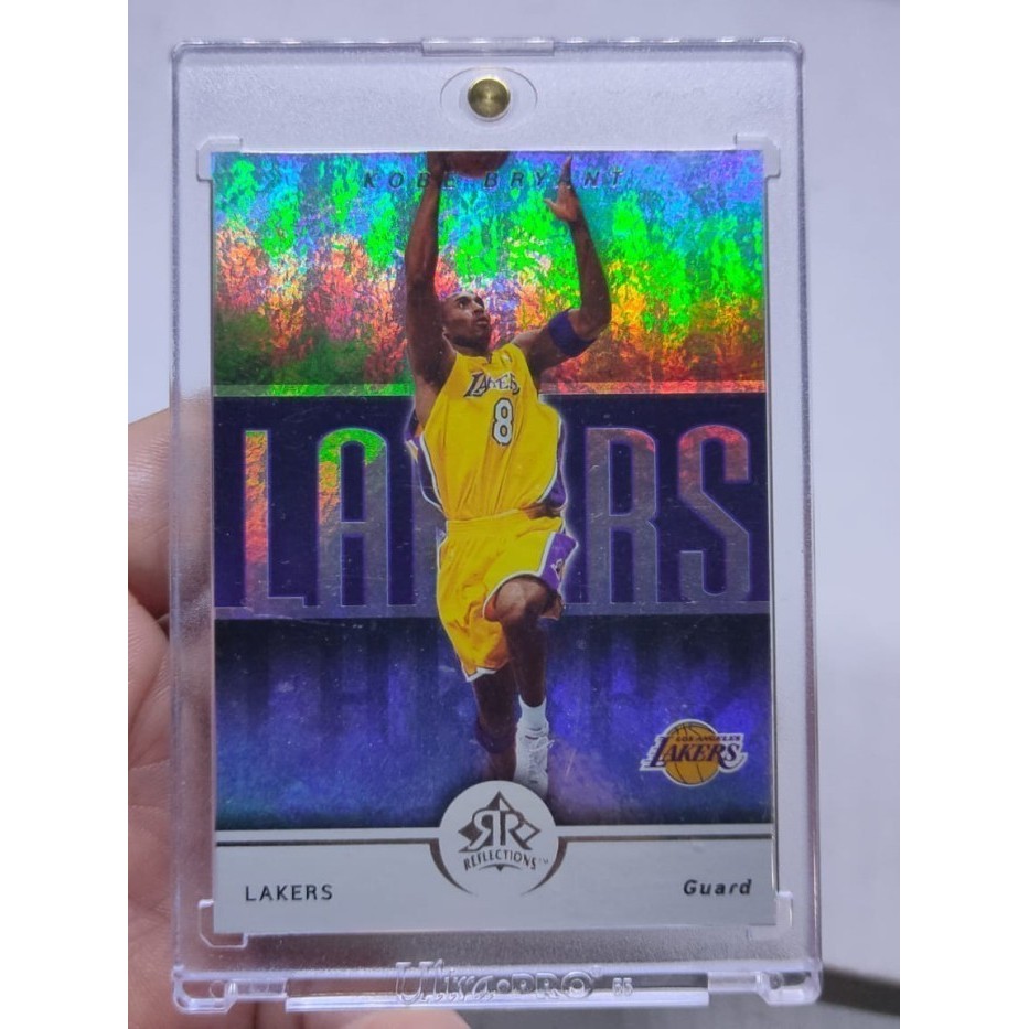 ORIGINAL Kartu Basket NBA Kobe Bryant Reflections HOLO LAKERS - RARE