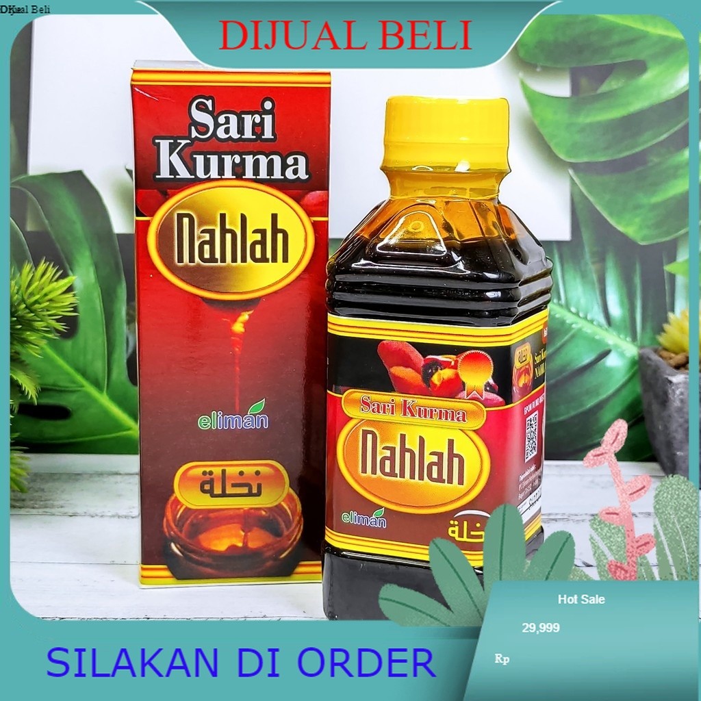 

Sarikurma Sari Kurma Nahlah Plus Kurma Ajwah 1 Botol