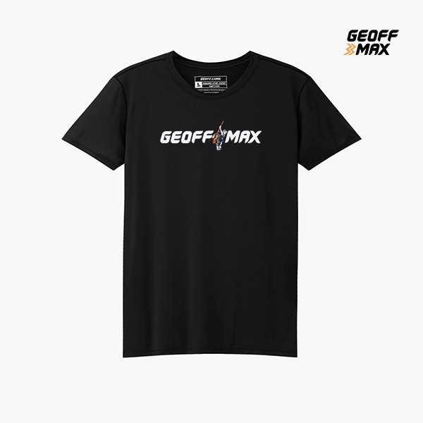 Geoff Max - Janick Black | Baju Kaos Pria Wanita Tshirt Unisex