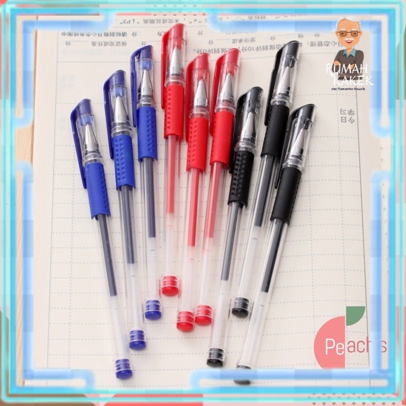

Pena Gel 0.5 mm Gel Mimi Perlengkapan Sekolah Pulpen Gel Cair S186