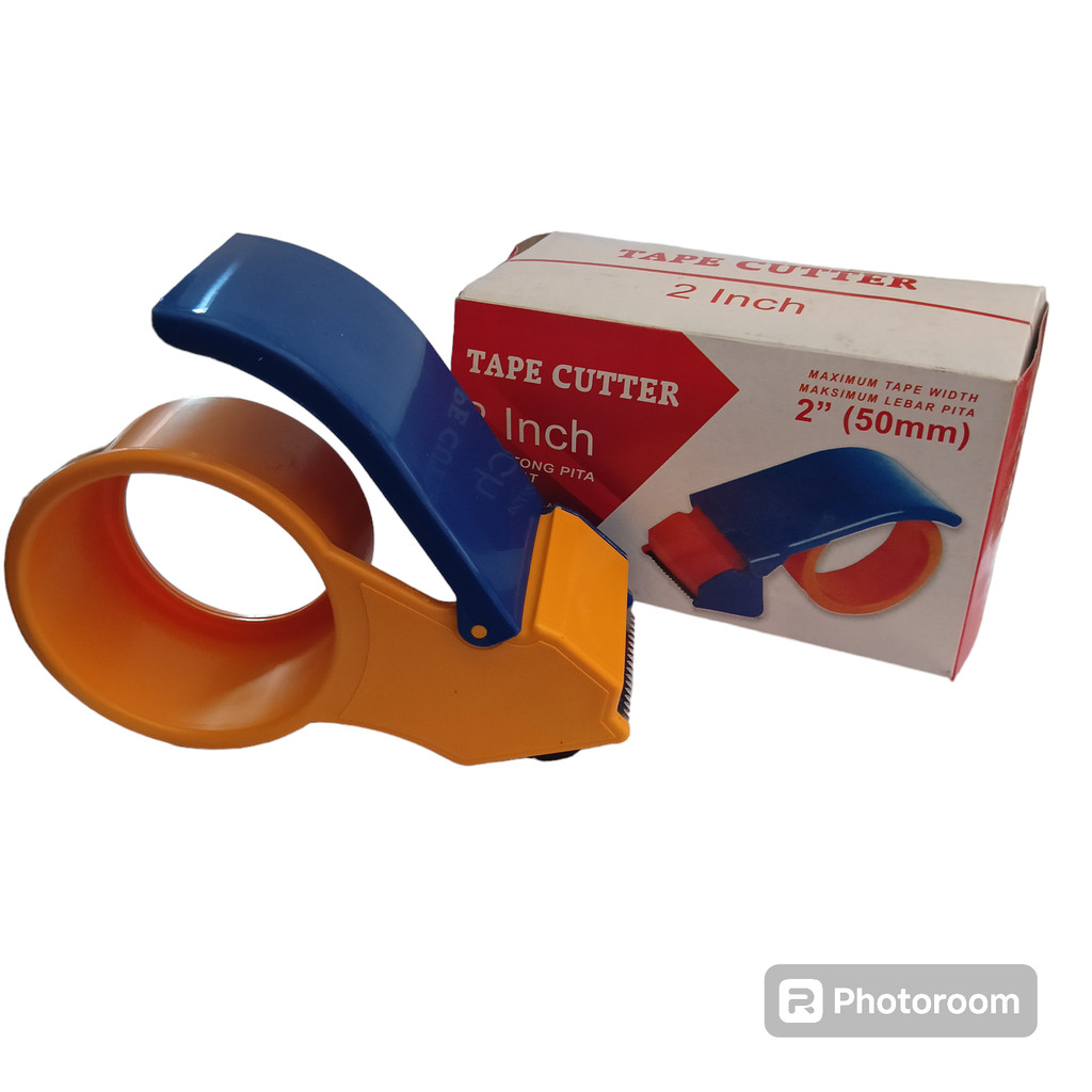 

Pemotong Lakban Sekolah Kantor Serbaguna Isi 2 Pcs | Pisau Potong Kertas | Cutter Safety Lock | COD