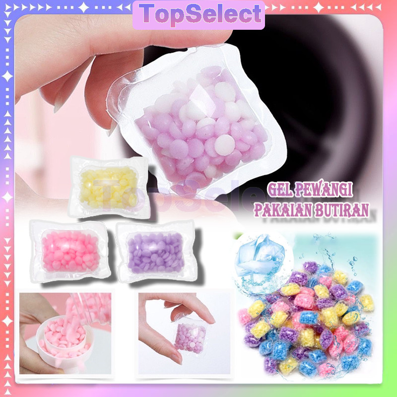 Gel Manik Deterjen Pewangi Pelembut Pakaian Laundry/ Laundry Gel Ball Butiran Manik/Gel Pelembut Pak