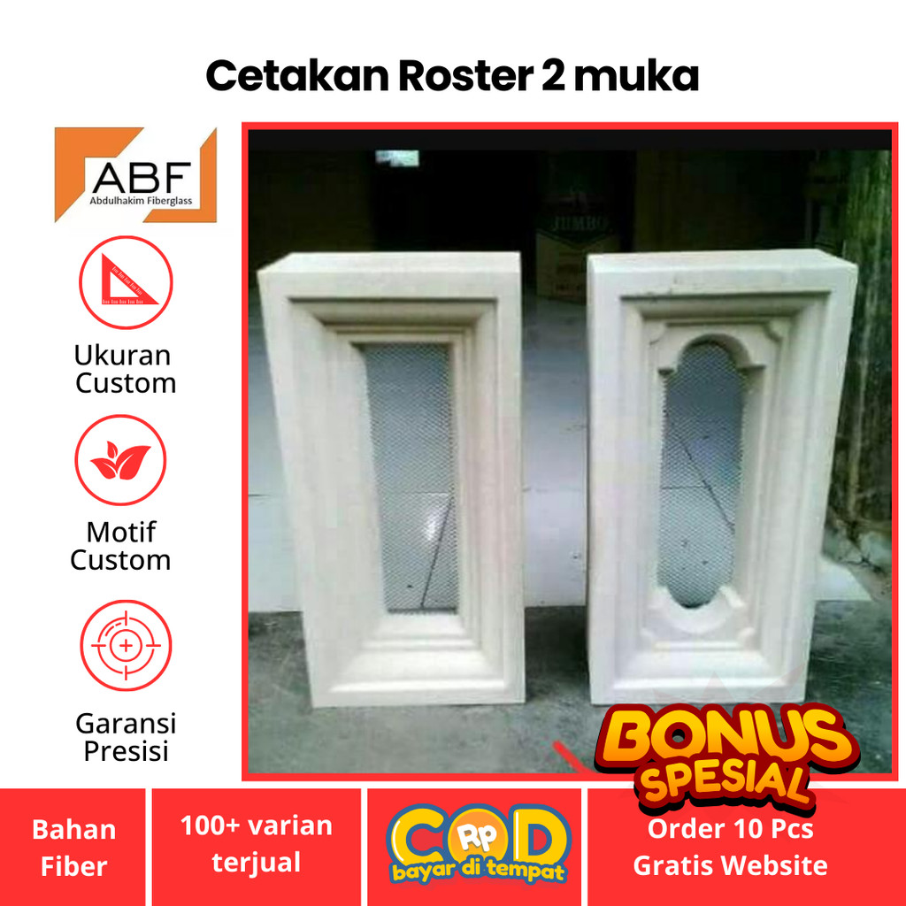 cetakan loster beton loster minimalis