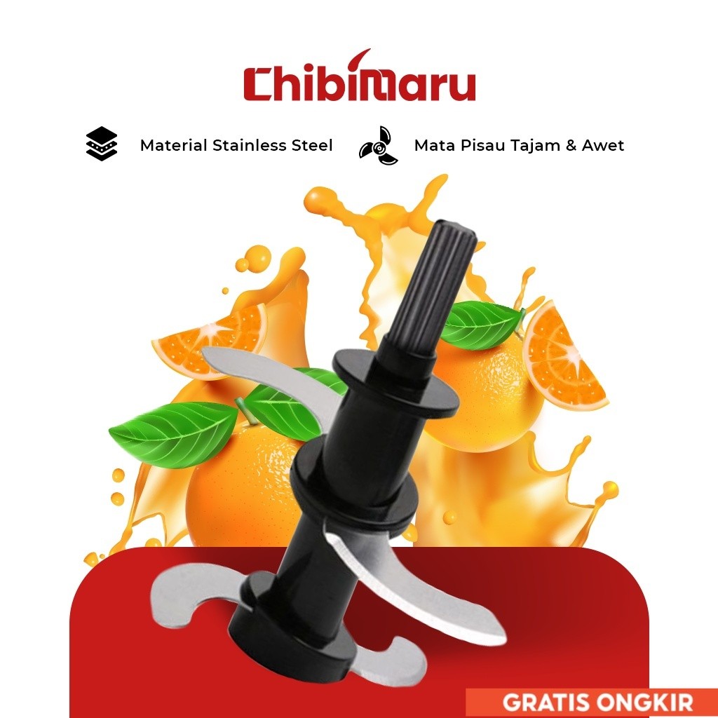 Mata Pisau Blender Tajam Cutter Blender Quatre Juicer Kapsul Mata Pisau Original