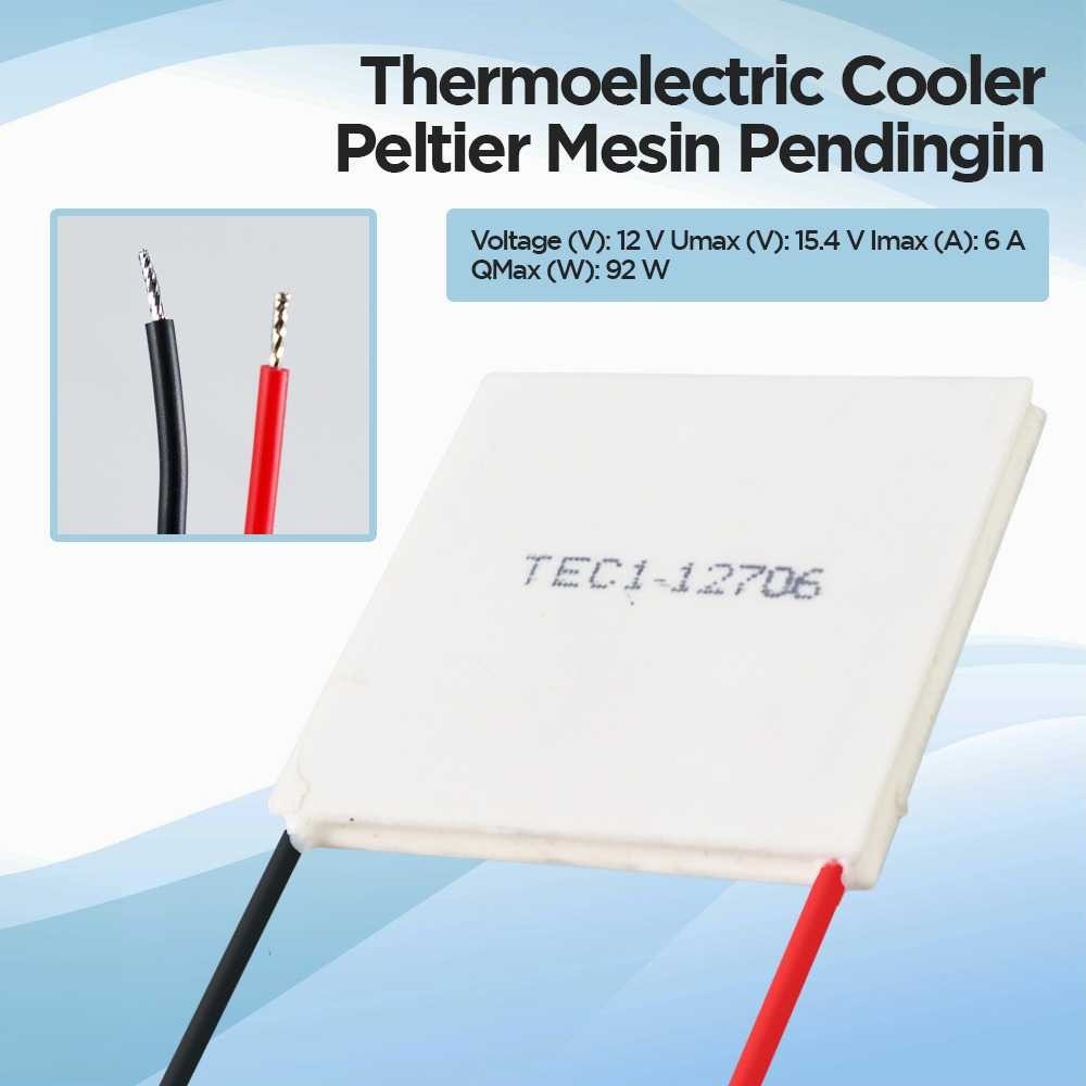 TEC Thermoelectric Cooler Peltier Mesin Pendingin 92W - TEC1-12706 ( ORI )