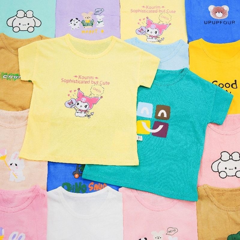 Atasan Kaos Import Anak Laki Laki Adem 0 1 2 3 Tahun