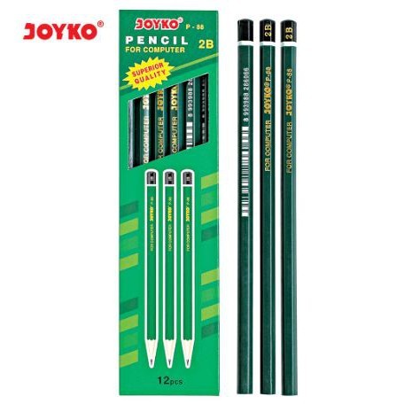 

[KIRIMHARIINI] - Pencil / Pensil Joyko P-88 / 2B / 1 BOX 12 PCS