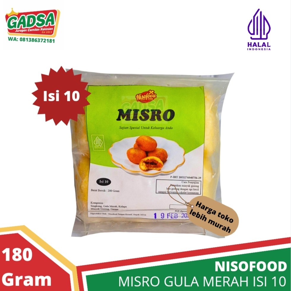 

Misro Gula Merah isi 10