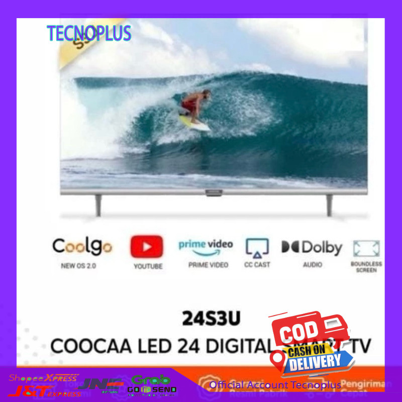 Coocaa 24 inch digital smart tv (model : Coocaa 24S3U)