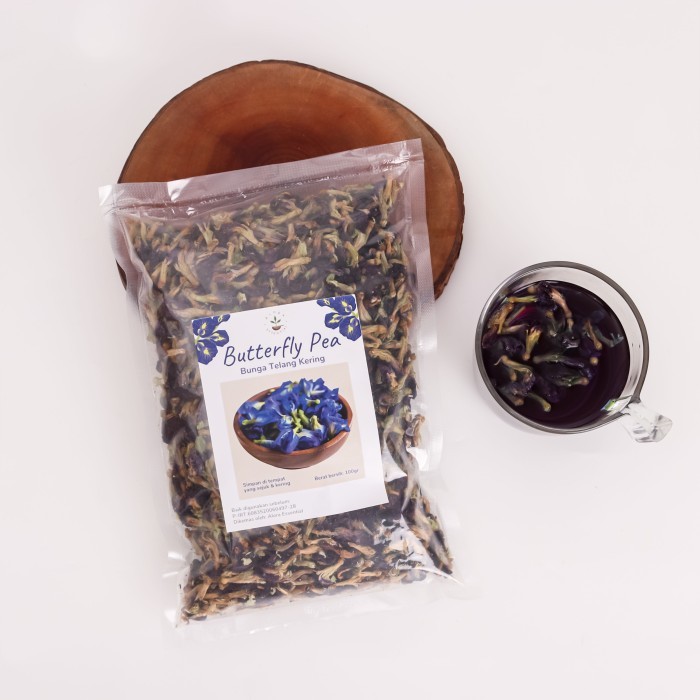 

Alora Bunga Telang Kering 100gr - Dried Butterfly Pea Tea Alora