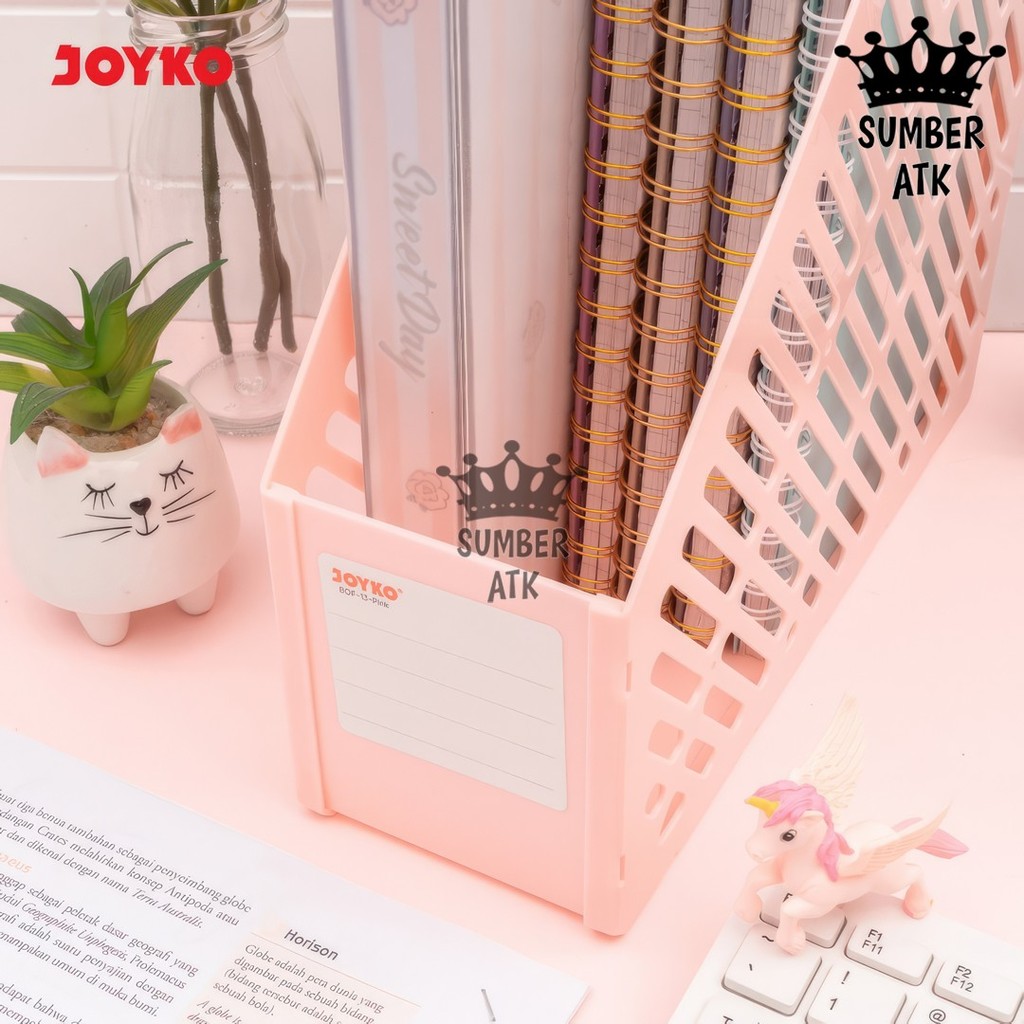 

HJK Box File Keranjang Plastik Rakit Joyko BOF-13 Blue Pink