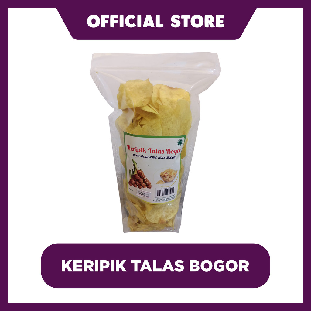 

Keripik Talas Bogor