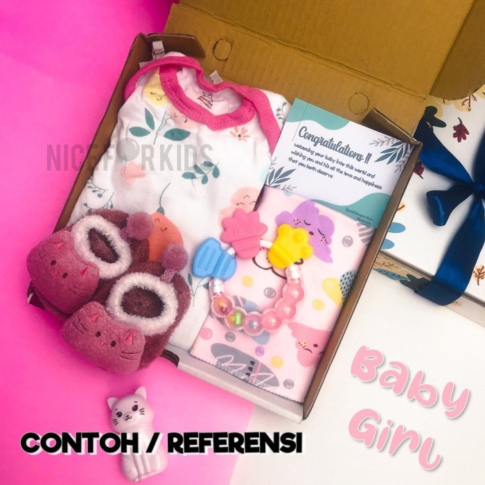

DISKON Simple Hamper Baby New Born Kado Hampers Bayi Perempuan & Laki Laki - BOY