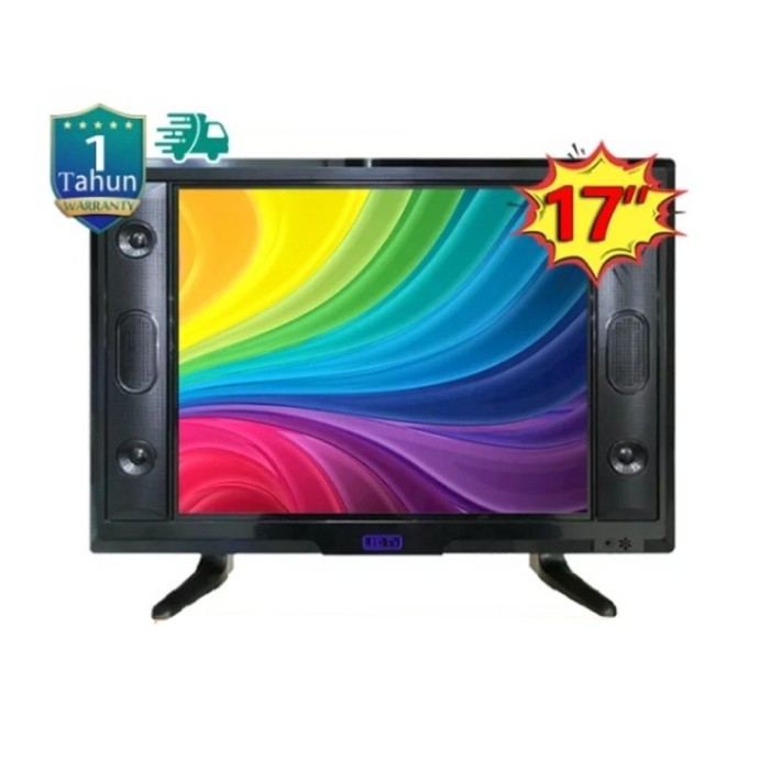 LED TV WEYON DIGITAL TV/WEYON SMART TV 17/24/27/32 inch - GARANSI 1 TH - 17 INCH DIGITAL, BUBLE/KAYU