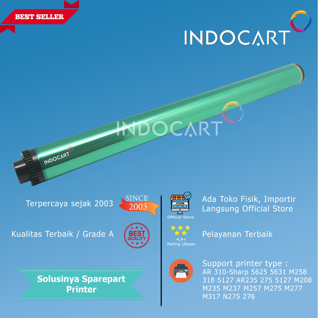 OPC Drum Glossy AR 310 MX 237-Sharp AR 235 237 275 5127 5625 5631 6020 6023