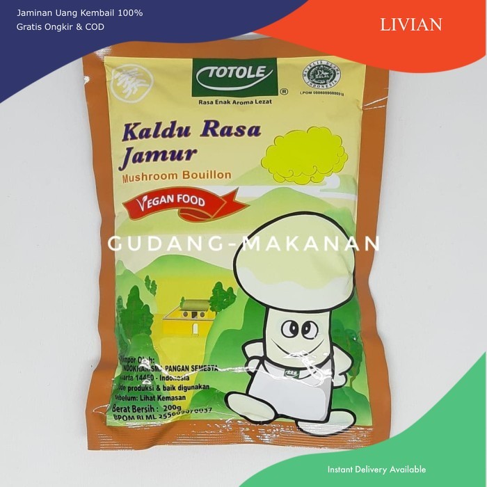 

lv Kaldu Jamur Totole 200gr