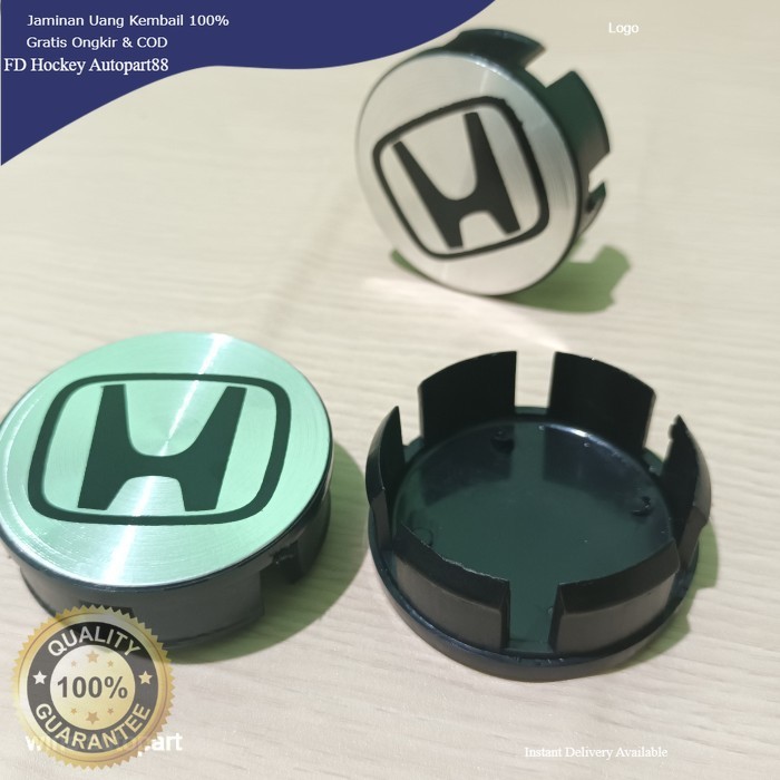 dop roda tutup as roda velg racing honda jazz brio mobilio - crom - crom