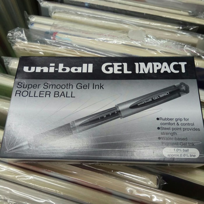 

New- Uniball Gel Impact - Biru