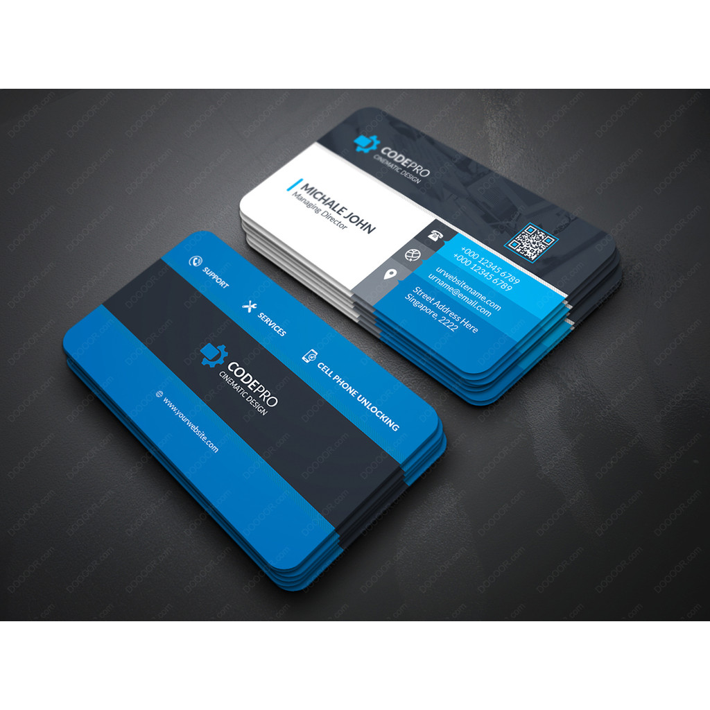 

200PS business card production printing high-end business card customized color double-sided card printing business card design