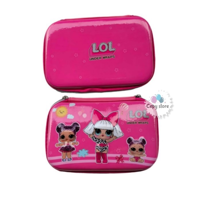 

[Promo] Kotak Pensil Karakter 3D / Tempat Pensil Karakter 3D Anak Cewe - LOL surprise