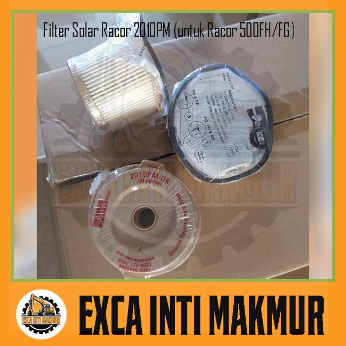 Filter Racor 2010PM Racor 2010 pm 30 Micron Filter Solar Sparepart Alat Berat Excavator