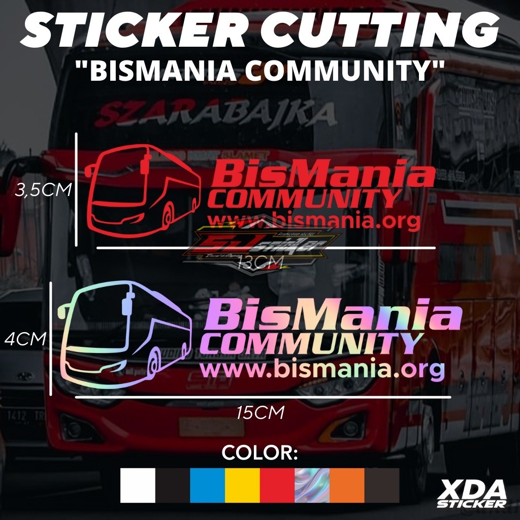 

STIKER/STICKER CUTTING BISMANIA COMMUNITY INDONESIA