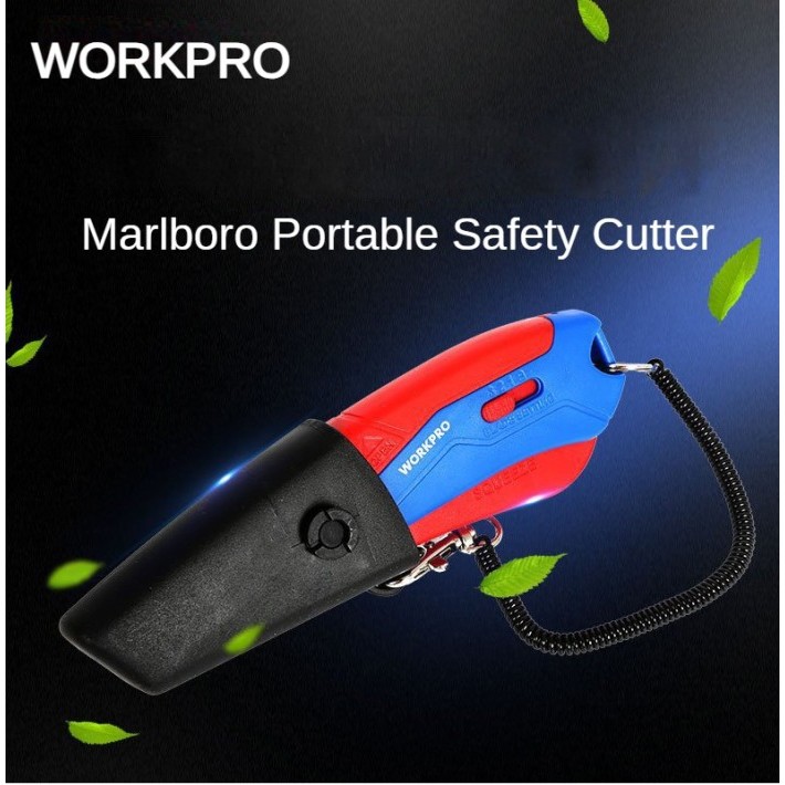 

WORKPRO W013019 Professional Self Retracting Portable Safety Cutter Utility Knife