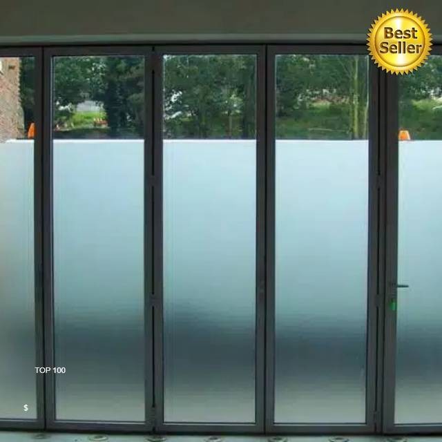 Sunblast stiker kaca film motif polos