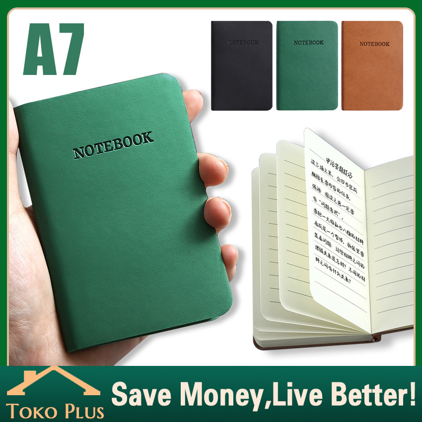 

Notebook Pocket Size A7 uk 7.5 x 11 cm - Buku Saku Ukuran A7