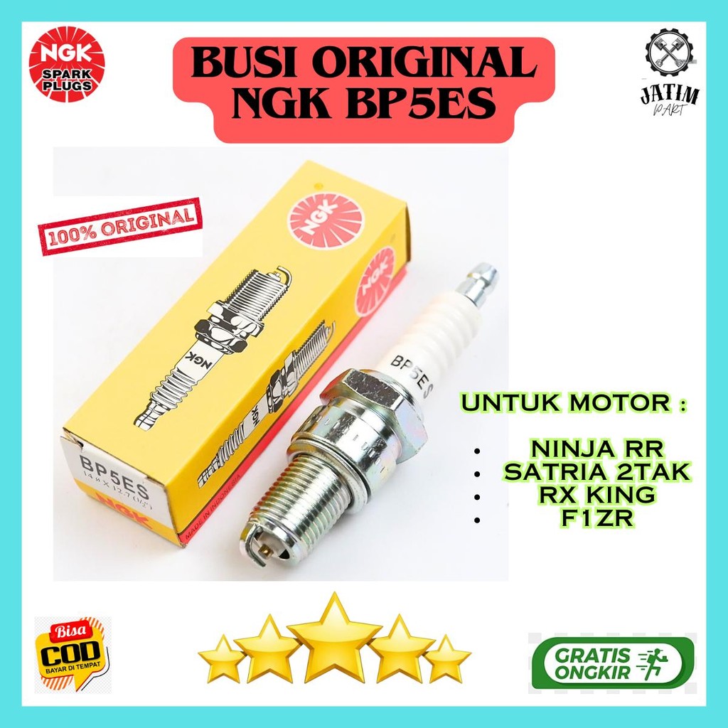 Busi NGK Ori BP5ES / Busi Motor 2 tak Original NGK - BP5ES