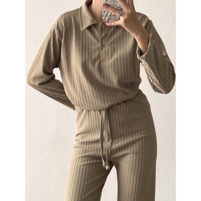 Kaos Polo Lengan panjang Wanita / Kaos Polo / Kaos Polo Lengan panjang / Baju lengan Panjang Wanita 