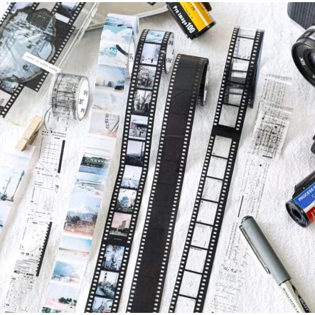 

1 Roll Washi Tape Vintage Sticker Scrapbook ART FILM SERIES Journal DIY